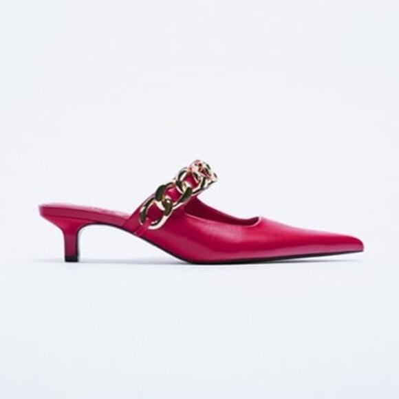 ZARA Pointed Toe Mules NWT - Picture 14 of 16